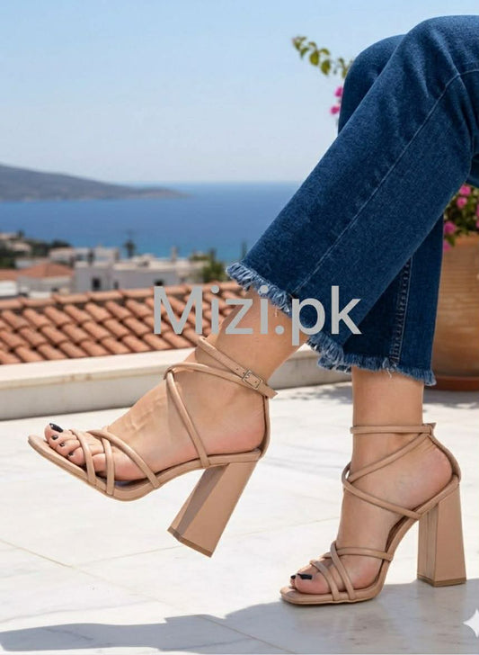 Mizi 4 inch block Heel M505
