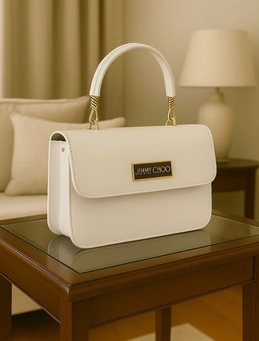 MIZI BAG WHITE JIMMY CHU M003