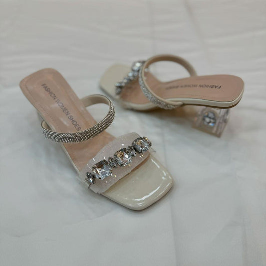 Mizi Slipper Transperant Bkl M101