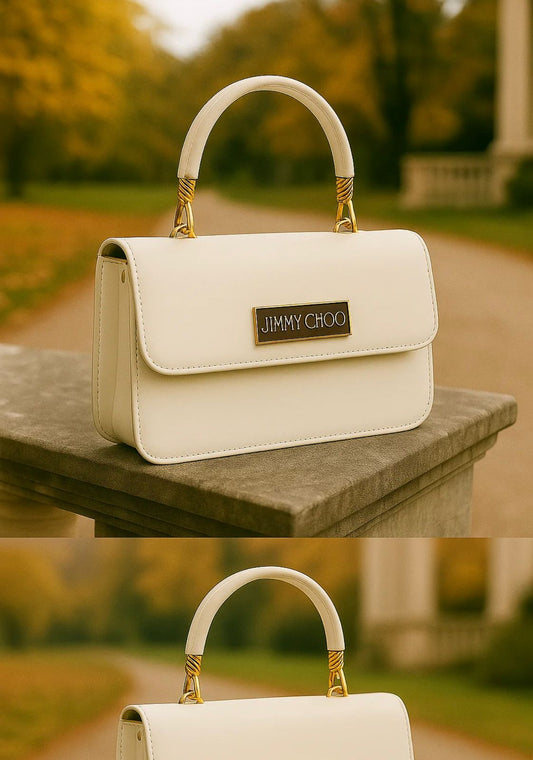 MIZI BAG WHITE JIMMY CHU M003