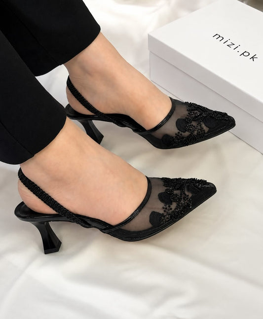 Mizi shoes Heel Black WS33