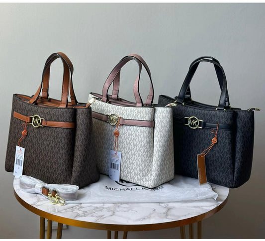 MIZI TOTE BAG MK WHITE M001