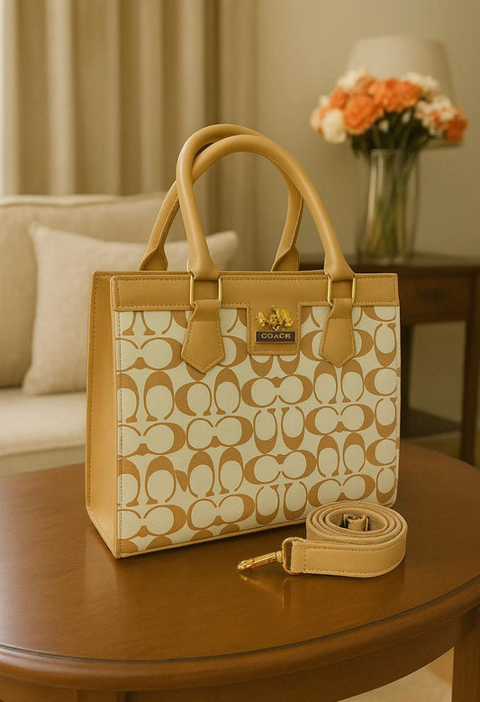 MIZI TOTE BAG WHITE M002