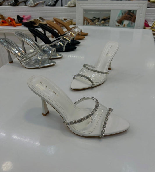 Mizi transperant heel Slipper M102