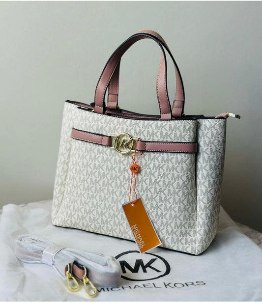 MIZI TOTE BAG MK WHITE M001